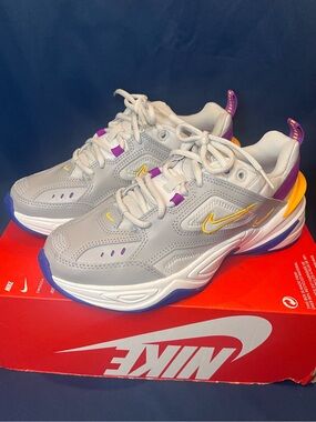 Women’s Nike M2K TEKNO LT Smoke Grey/Photon Dust (Size 7) *NEW*